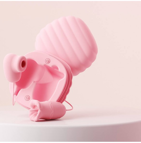 MizzZee - MagicBox Pleasure Suction Vibrating Egg (Chargeable - Pink) MizzZee - MagicBox Pleasure Suction Vibrating Egg (Chargeable - Pink)